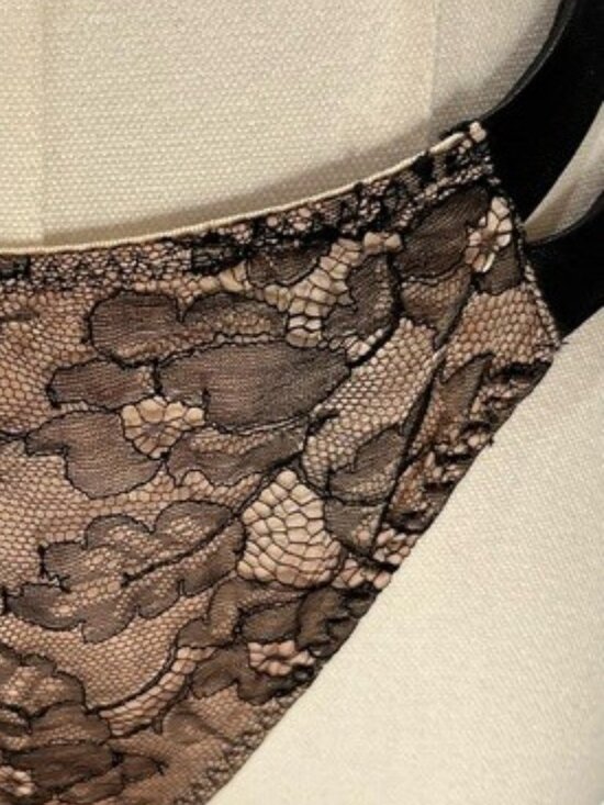 Agent Provocateur Leather and Lace Milanna Thong NWT - Picture 4 of 9